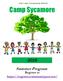 Fair Lawn Community School. Camp Sycamore ~2018~ Summer Program. Register at https://register.communitypass.net/