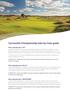 Carnoustie Championship hole-by-hole guide