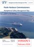 VERSION. Poole Harbour Commissioners. February PHC - Navigational Safety Management Plan. Navigational Safety Management Plan February 2016