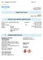 Safety Data Sheet 1. PRODUCT AND COMPANY IDENTIFICATION. Product name: Phenolphthalein Stock Solution Product Number: