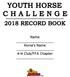 Youth Horse Challenge Record Book Information