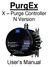 PurgEx. X Purge Controller N Version. User s Manual