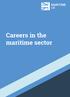 Careers in the maritime sector