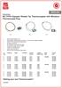 ENGLISH Datasheet IEC PTFE Exposed Welded Tip Thermocouples with Miniature Thermocouple Plug