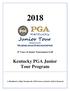 25 Years of Junior Tournament Golf. Kentucky PGA Junior Tour Program. A Handbook to Help Navigate the 2018 Season of Junior Golf in Kentucky