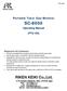 Portable Toxic Gas Monitor SC Operating Manual (PT0-105)