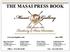 THE MASAI PRESS BOOK