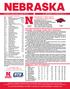 NEBRASKA WOMEN S BASKETBALL GAME NOTES VS. ARKANSAS, THURSDAY, NOV. 16 NEBRASKA STATISTICS
