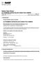 Safety Data Sheet ULTRAMID A3WG6 BLACK POLYAMIDE Revision date : 2018/01/01 Page: 1/9