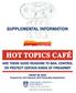 HOT TOPICS CAFÉ SUPPLEMENTAL INFORMATION ARE THERE GOOD REASONS TO BAN, CONTROL OR PROTECT CERTAIN KINDS OF FIREARMS?