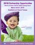 2018 Partnership Opportunities. March of Dimes Golf for Babies Spring Classic March 20-21, 2018 Saddlebrook Resort Tampa