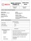 Safety Data Sheet BECCA SYNTHETIC THERMIC OIL. Date Revised: 6/15/15. Date Issued: 6/15/15. PRODUCT NAME: BECCA Thermic Oil Petroleum