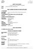 SAFETY DATA SHEET. In accordance with REACH Regulation EC No.1907/2006. Section 1. Identification of the substance or the mixture and of the supplier