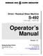 Operator s Manual S-492. Direct / Residual Shear Machine. Version 1.0. Durham Geo Slope Indicator 2175 West Park Court Stone Mountain, GA USA