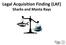 Legal Acquisition Finding (LAF) Sharks and Manta Rays