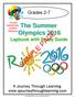 The Summer Olympics 2016 Lapbook with Study Guide