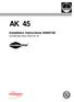AK 45. Installation Instructions Condensate Drain Valve AK 45. A Siebe Group Product 1