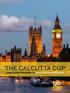 THE CALCUTTA CUP 9 DAY RUGBY PROGRAM TO SCOTLAND AND ENGLAND