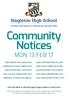 Community Notices MON 13 FEB 17
