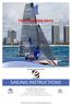 2017 Evolution Sails Two Handed Race Sailing Instructions