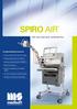 spiro air dry rolling seal spirometer The gold-standard measurement p A fast, accurate One-stop test center p Software guided clinical excellence