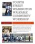 FOURTH STREET WILMINGTON WALKABLE COMMUNITY WORKSHOP
