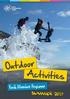 Summer Outdoor Activities - Falkirk Community Trust Outdoor. Youth Adventure Programme
