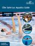 Côte Saint-Luc Aquatics Guide