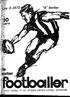OFFICIAL JOURNAL OF THE VICTORIAN AMATEUR FOOTBALL ASSOCIATION