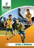 sport Education Consultant and Instructional Designer 2 Hockey Australia Level 1 Manual