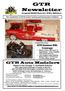 GTR Newsletter. August 2009 Special NNL Edition. The Newsletter of IPMS Grand Touring and Racing Auto Modelers