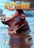 Hippos. plus much more inside. Talking conservation- Issue
