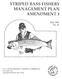STRIPED BASS FISHERY MANAGEMENT PLAN AMENDMENTl