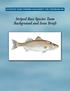 ECOSYSTEM BASED FISHERIES MANAGEMENT FOR CHESAPEAKE BAY. Striped Bass Species Team Background and Issue Briefs