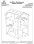 So Chic Dollhouse. Assembly Instructions Item #65078