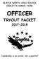 OLATHE NORTH HIGH SCHOOL EAGLETTE DANCE TEAM OFFICER TRYOUT PACKET