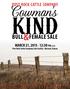 POST ROCK CATTLE COMPANY. Cowman s. Kind FEMALE SALE. MARCH 21, :30 pm (cst) Post Rock Cattle Company Sale Facility Barnard, Kansas