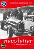 THE VINTAGE SPORTS-CAR CLUB. newsletter