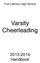 Fort Calhoun High School. Varsity Cheerleading Handbook