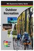 3Rs Explosives Safety Guide. Outdoor Recreation. Retreat Report. Recognize