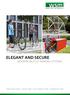 ELEGANT AND SECURE MODERN BICYCLE PARKING SYSTEMS