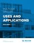 USES AND APPLICATIONS