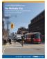Reference: Toronto Public Health. The Walkable City: Neighbourhood Design and Preferences, Travel Choices and Health. April 2012