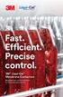 Fast. Efficient. Precise control. 3M Liqui-Cel Membrane Contactors. Dissolved gas control solutions for the beverage industry