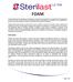 FOAM. Overview. Sterilast 1550 Tiburon Blvd, Suite G-325, Tiburon, CA Page 1 of 8