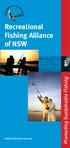 Recreational Fishing Alliance of NSW