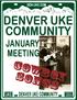 DENVER UKE COMMUNITY JANUARY MEETING