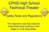 CPHS High School Technical Theater