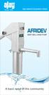 Ajay Industrial Corporation Limited. Since 1961 AFRIDEV DEEP WELL HAND PUMP. A basic need of the community