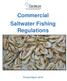 Commercial Saltwater Fishing Regulations